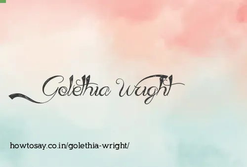Golethia Wright
