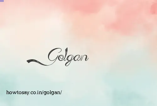 Golgan