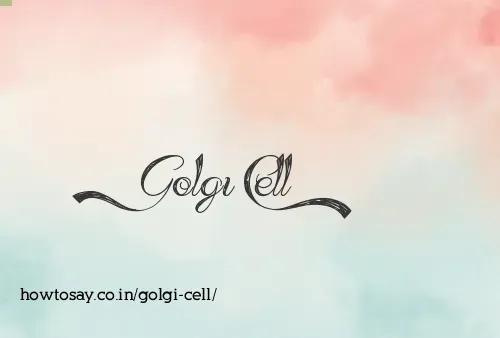 Golgi Cell