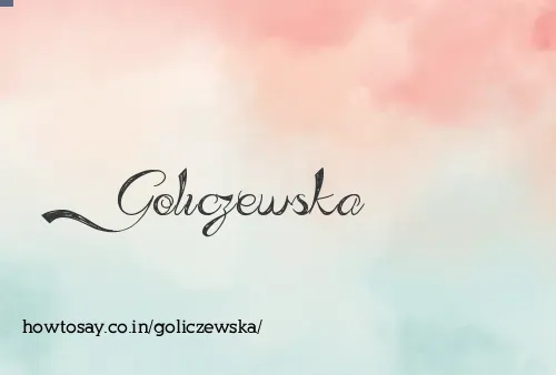 Goliczewska