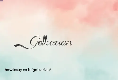 Golkarian