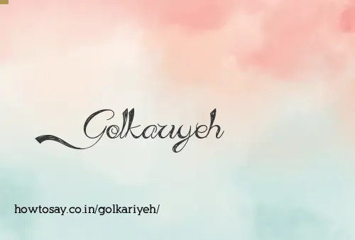 Golkariyeh