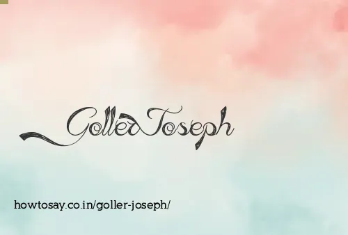 Goller Joseph