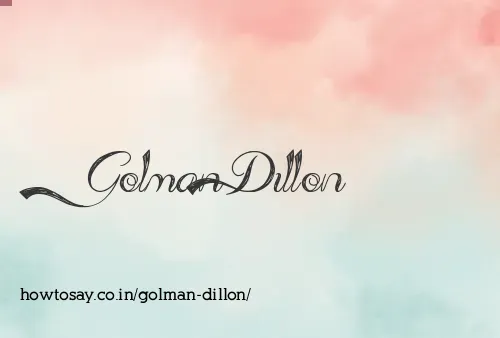 Golman Dillon