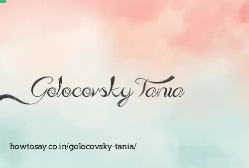 Golocovsky Tania