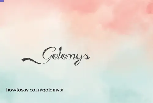 Golomys