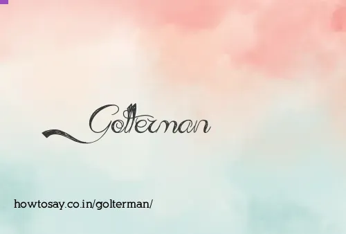 Golterman