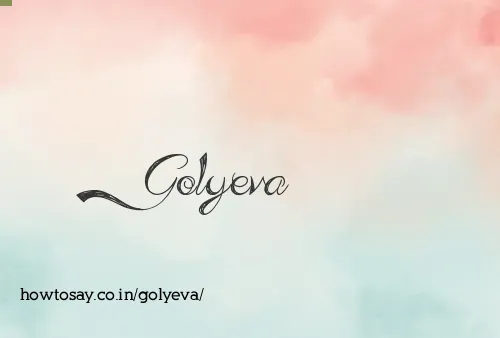 Golyeva