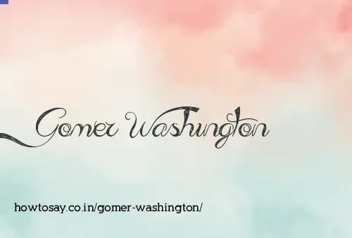 Gomer Washington
