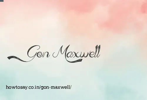 Gon Maxwell