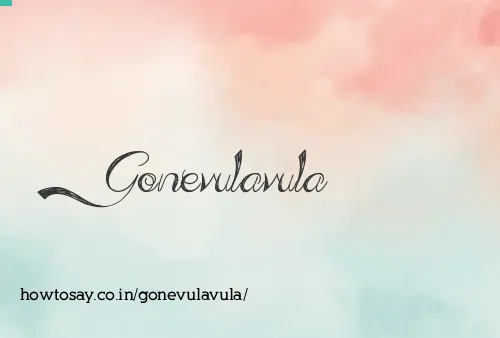 Gonevulavula