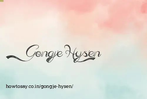 Gongje Hysen