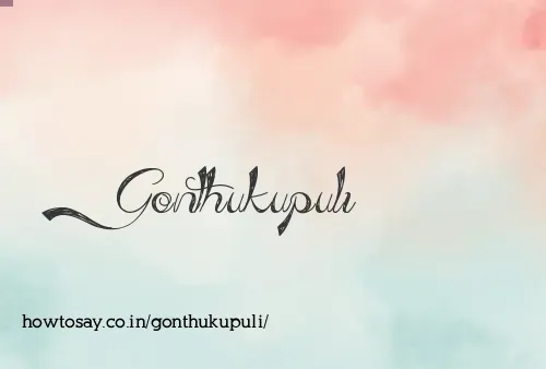 Gonthukupuli