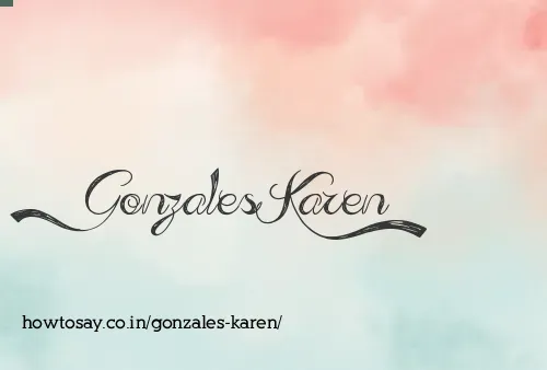 Gonzales Karen