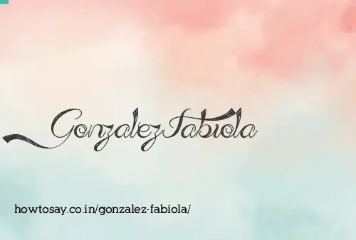 Gonzalez Fabiola