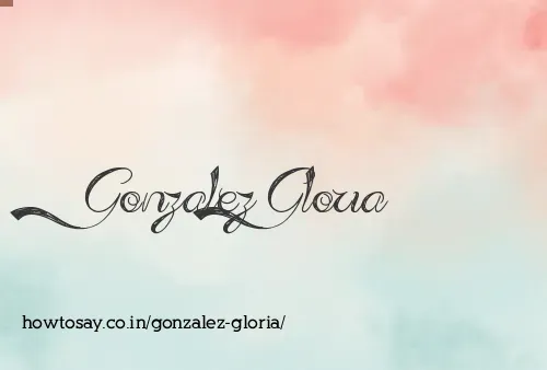 Gonzalez Gloria