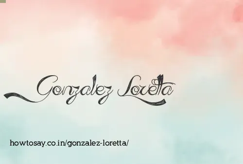 Gonzalez Loretta