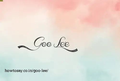 Goo Lee