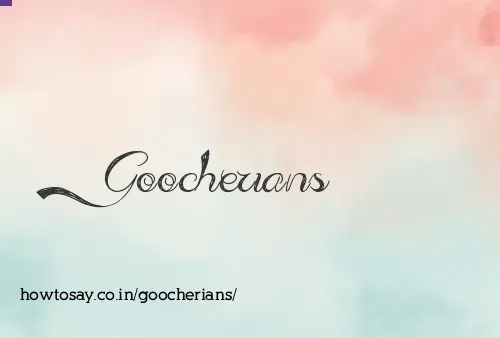 Goocherians