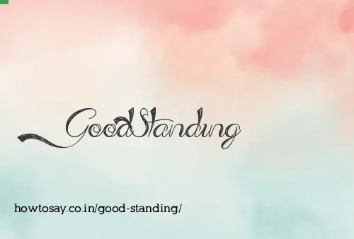Good Standing