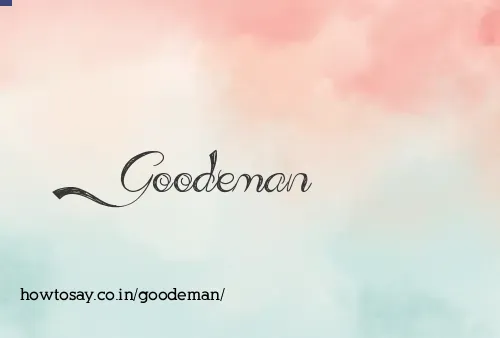 Goodeman