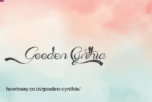 Gooden Cynthia