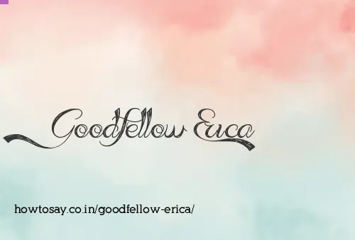Goodfellow Erica