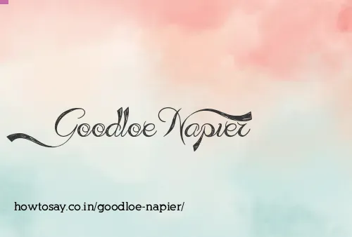 Goodloe Napier
