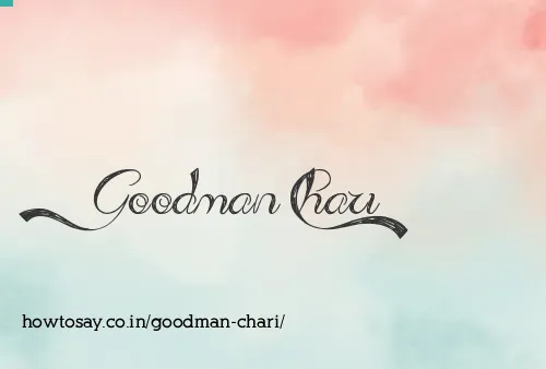 Goodman Chari