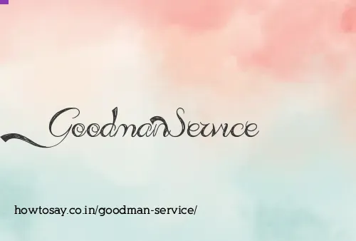 Goodman Service
