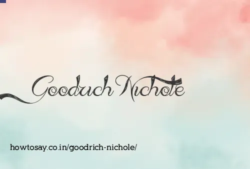 Goodrich Nichole
