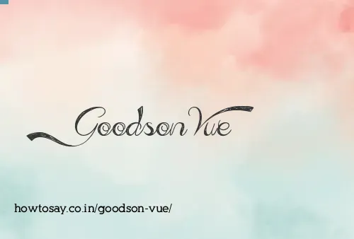 Goodson Vue
