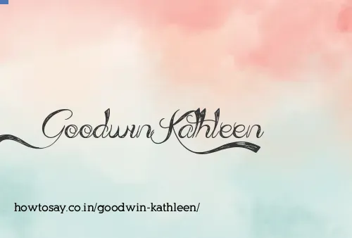 Goodwin Kathleen