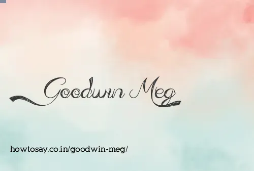 Goodwin Meg
