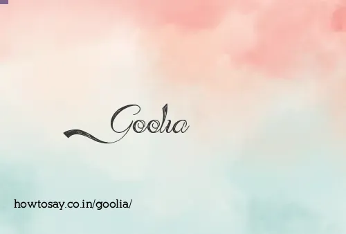 Goolia