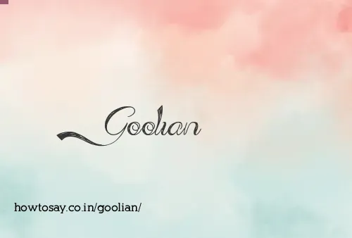 Goolian