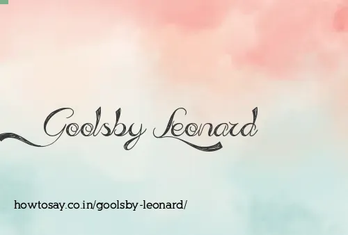 Goolsby Leonard