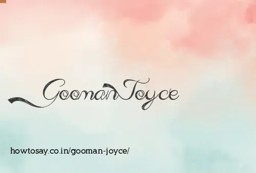 Gooman Joyce
