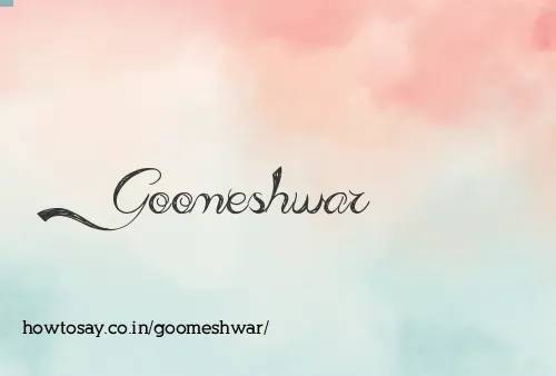 Goomeshwar