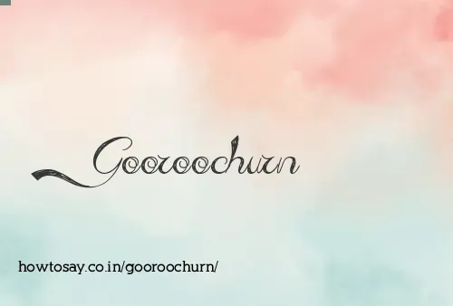 Gooroochurn