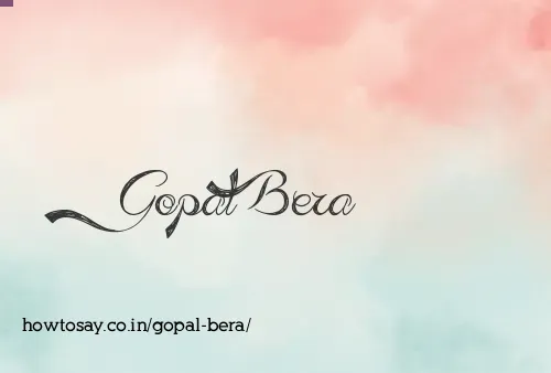 Gopal Bera