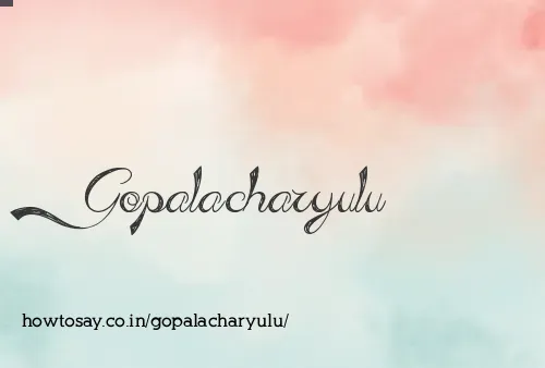 Gopalacharyulu