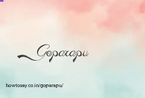 Goparapu