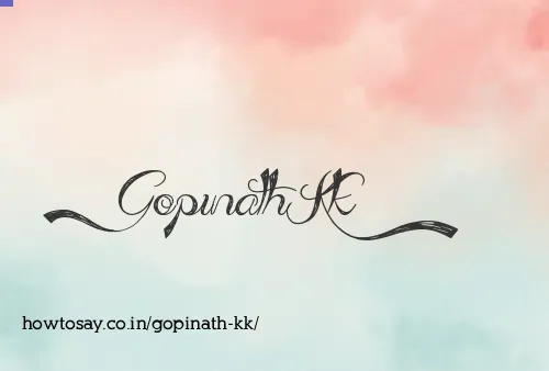 Gopinath Kk