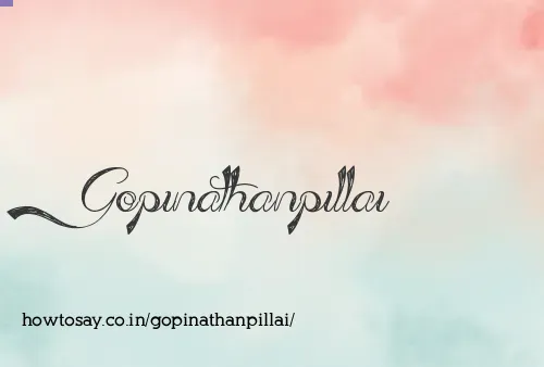 Gopinathanpillai