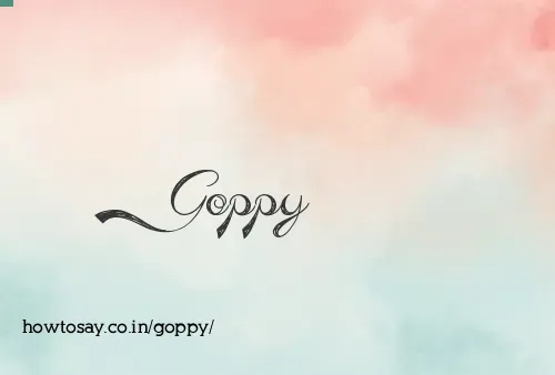 Goppy