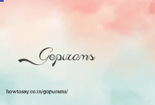 Gopurams