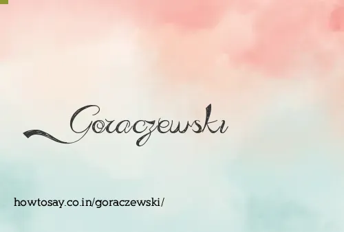 Goraczewski