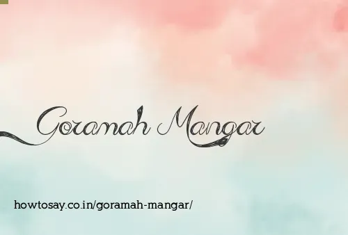 Goramah Mangar