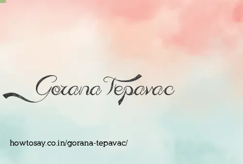 Gorana Tepavac